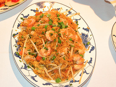 Popped / Sizzling Rice with Shrimp